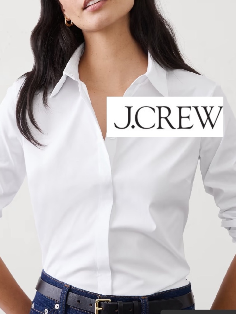 J. Crew white shirt, 00, GD1271